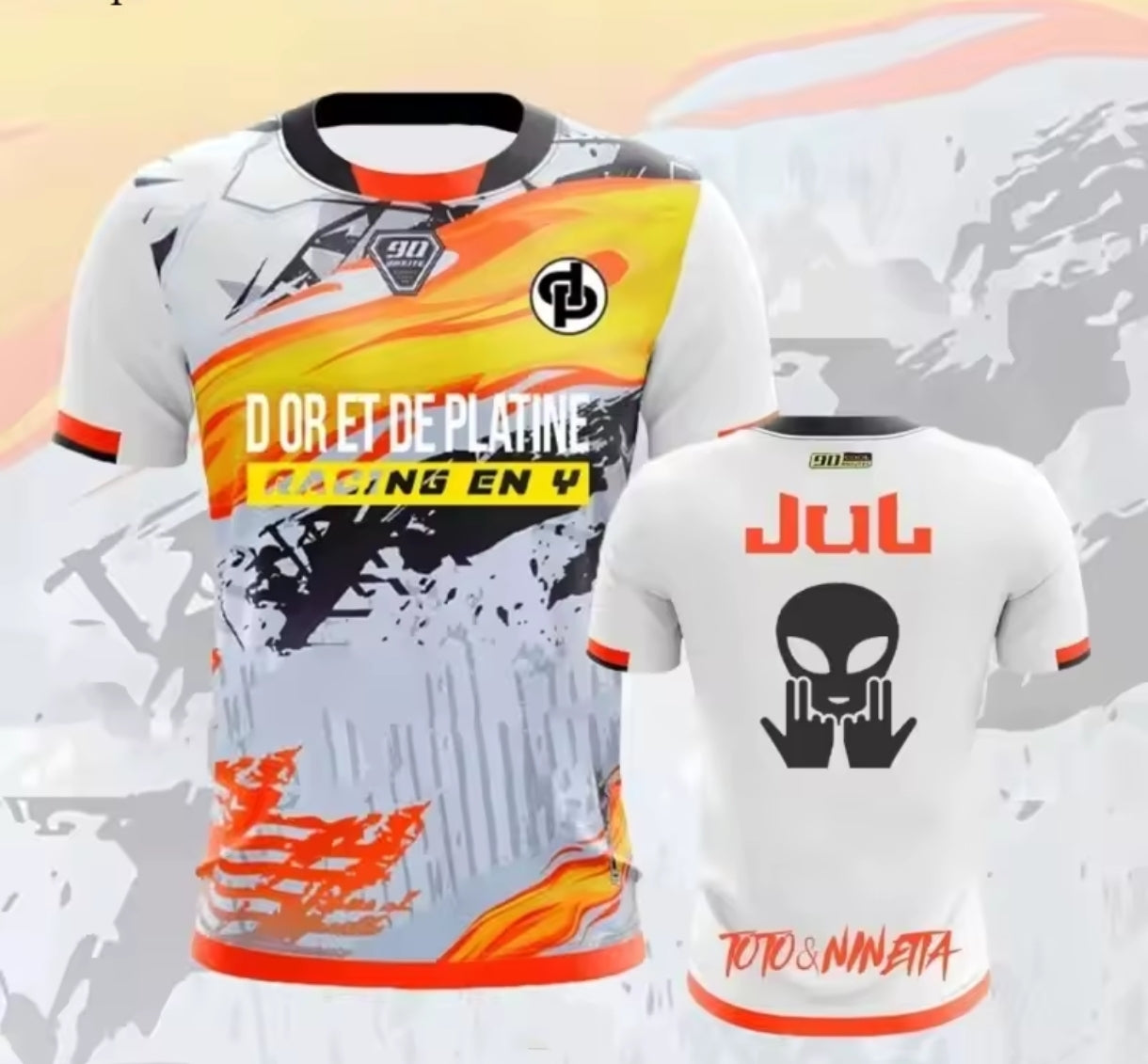 Maillot Jul Toto & Ninetta - Fushia / Rose / Bleu ciel / Bleu / Blanc / Noir /