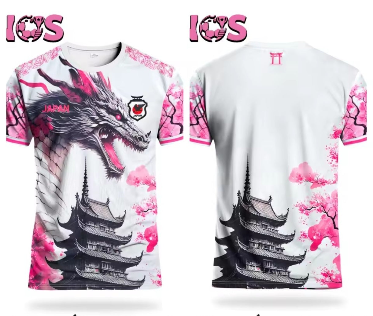 Maillot Concept Japon - Rose / Noir / Bleu / Blanc