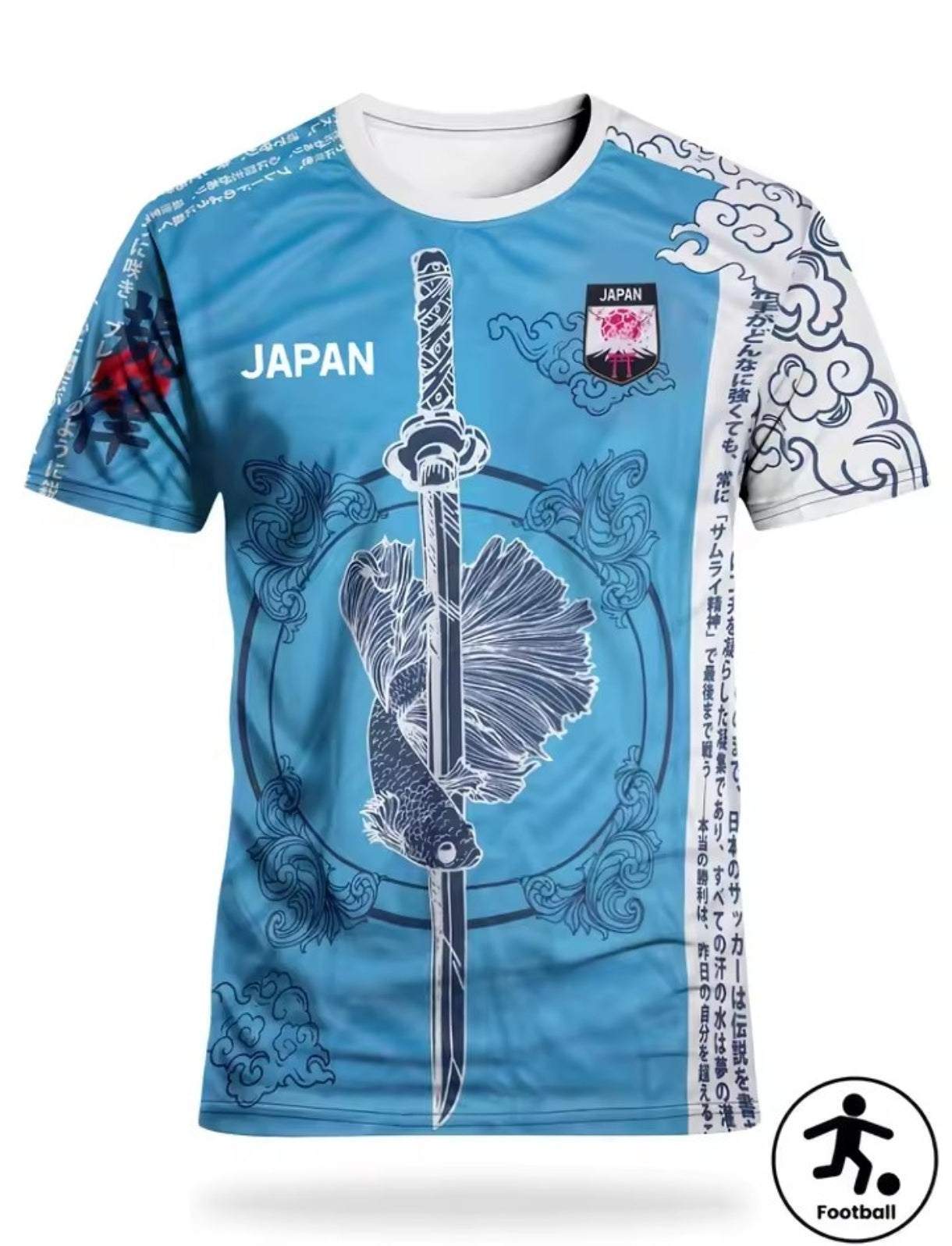 Maillot Concept Japon - Rose / Noir / Bleu / Blanc