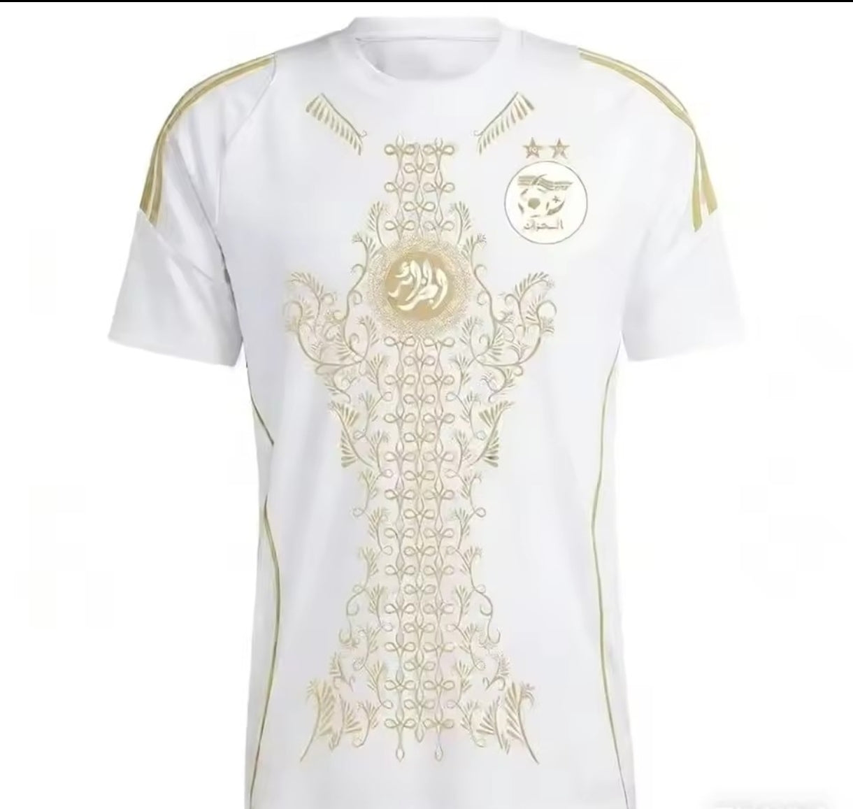 Maillot Algérie - Rose / Noir / Blanc / Rose / Vert / Noir Doré