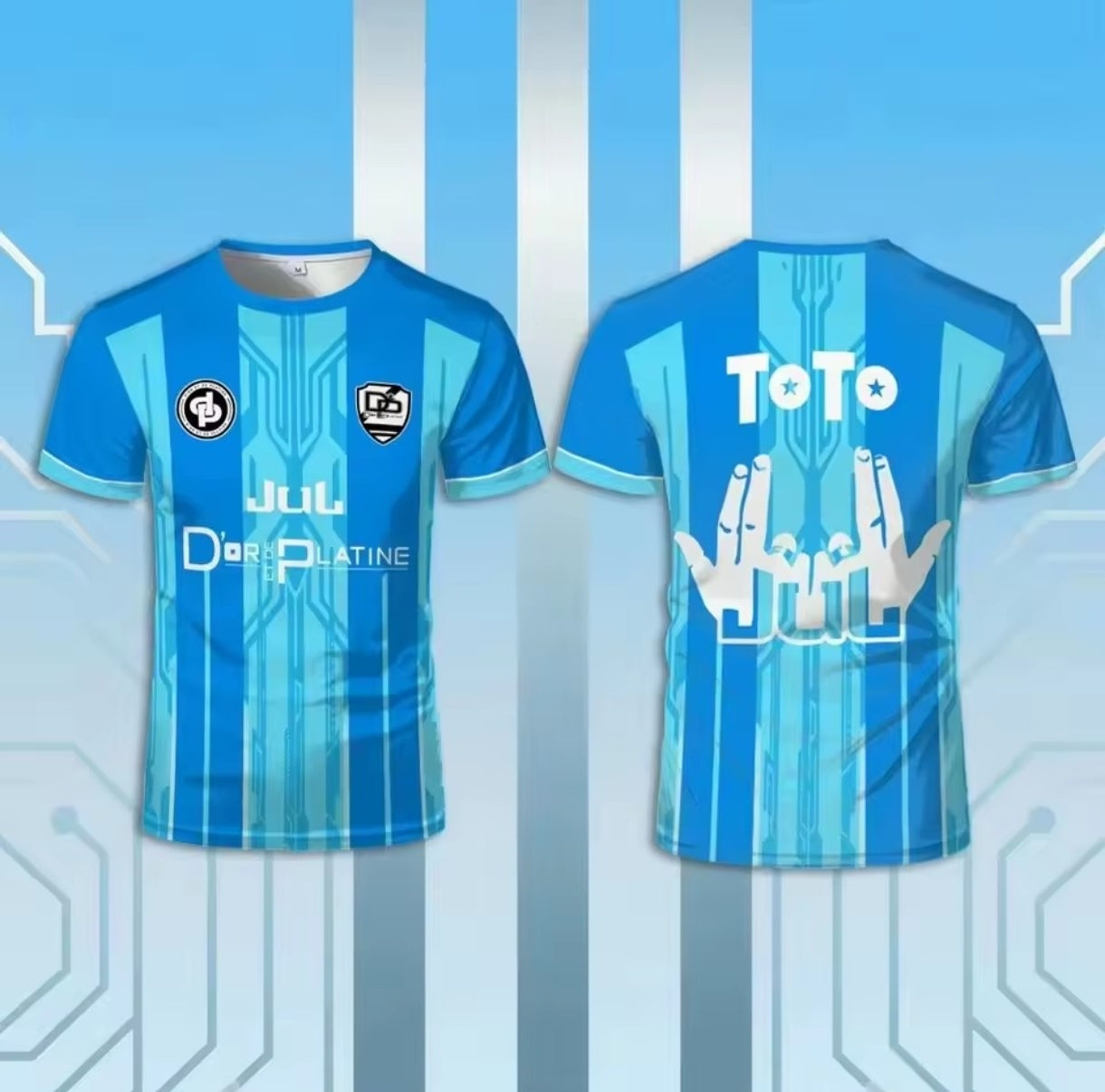 Maillot Jul Toto & Ninetta - Fushia / Rose / Bleu ciel / Bleu / Blanc / Noir /