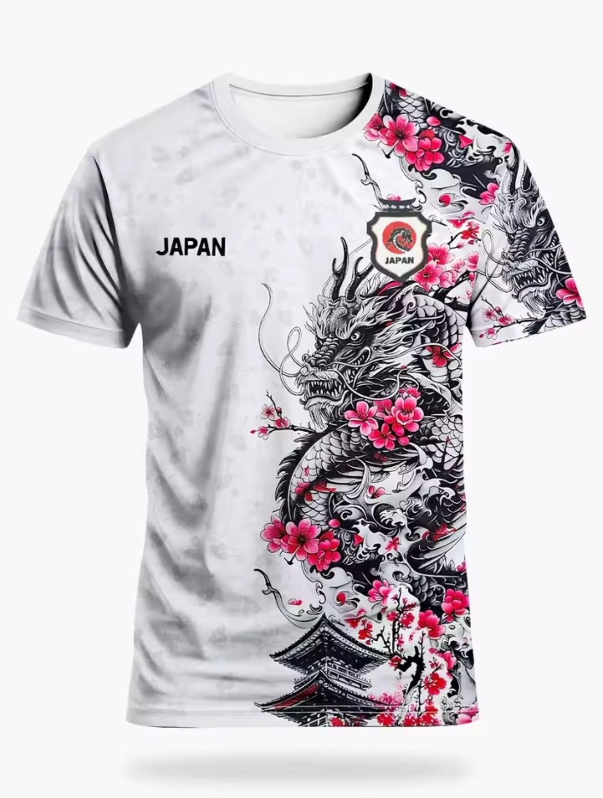 Maillot Concept Japon Blanc Dragon